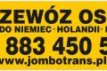Przewz osb i paczek. Niemcy-Holandia-Belgia